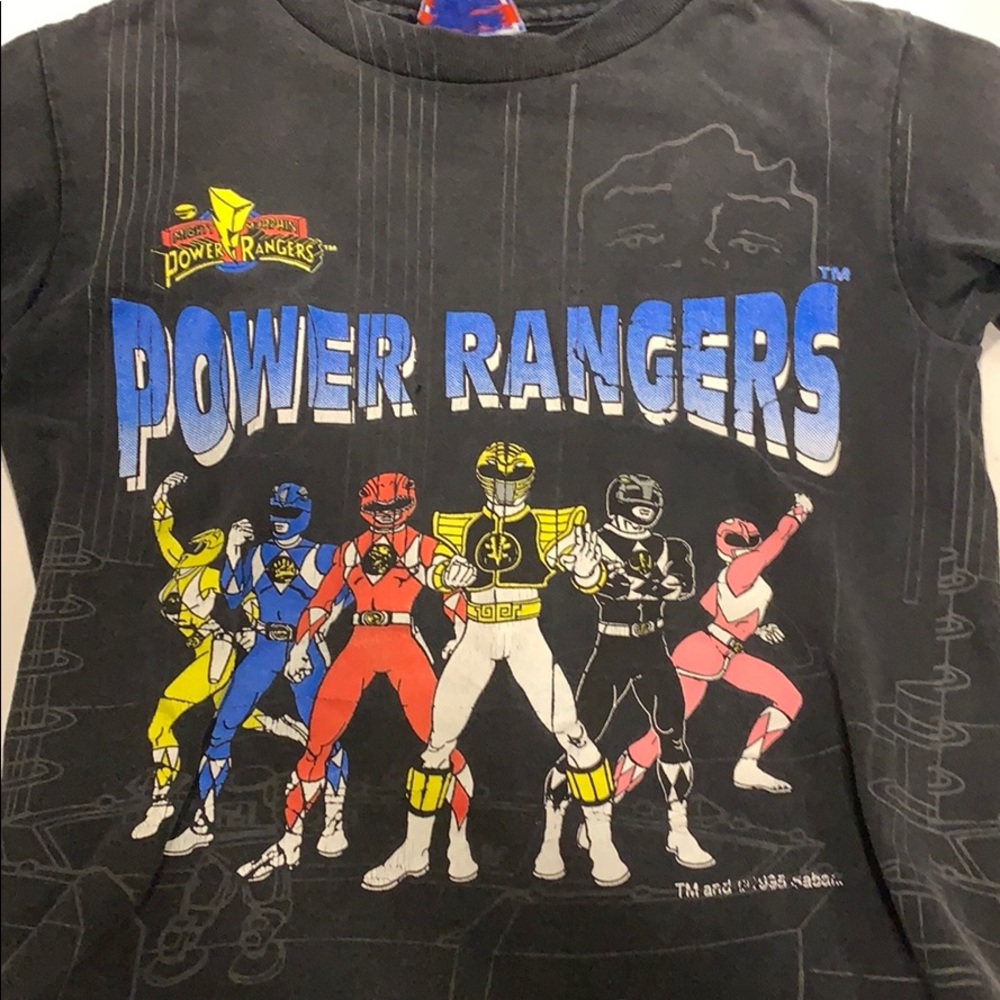 Power rangers shirt